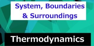 System and surroundings in thermodynamics