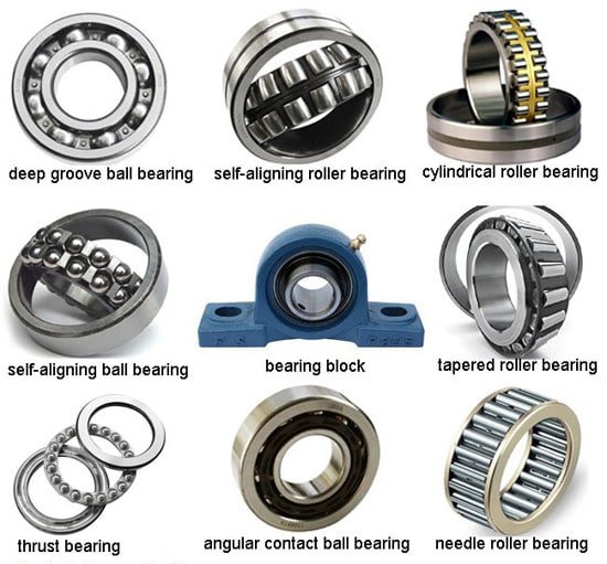 Different bearings new arrivals